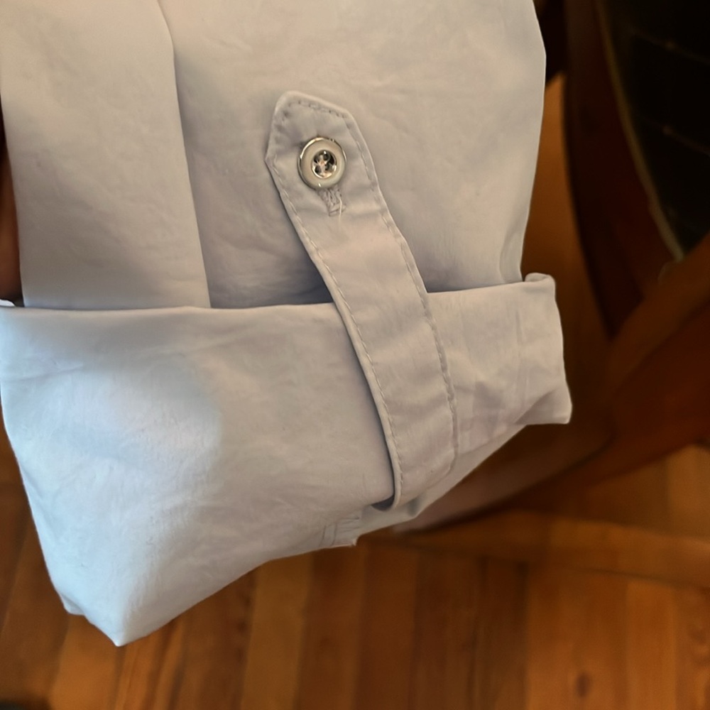 Blue Button Down Top - image 3